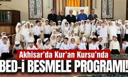 Akhisar’da Miniklerin Kur’an-ı Kerim Heyecanı
