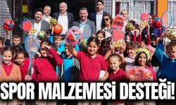 Akhisar'da okullara spor malzemesi desteği!