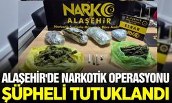 Alaşehir'de operasyon: Şüpheli tutuklandı
