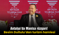 Antalya’da Manisa rüzgarı! Dutlulu kentin turizm değerlerini tanıttı