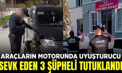 Denizli'de uyuşturucu sevk eden 3 şüpheli tutuklandı