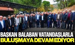 Başkan Balaban sorunları sahada tespit ediyor