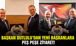 Dutlulu’dan Özkasap ve Rona’ya tebrik ziyareti!