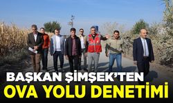Başkan Şimşek çalışmaları yerinde inceledi