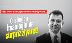 Yeni Parti’nin kapatılmasını isteyen isimden İmamoğlu’na ziyaret!