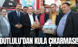 Besim Dutlulu Kula’da! Yangın mağduru aileye destek sözü