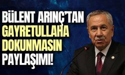 Bülent Arınç'tan dikkat çeken paylaşım!