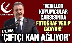 Hakan Lalebaş; 'Manisa Çiftçisi Toprağına Küstü!'