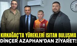 Dinçer Azaphan Kırkağaç'ta Yaşar'la buluştu