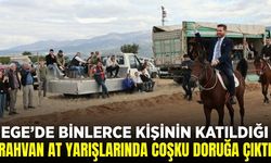 Rahvan At Yarışları'nda kıyasıya rekabet: 10 bin katılım
