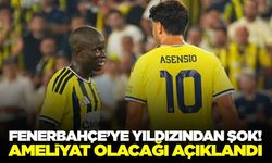 Fenerbahçe'nin yıldızından kötü haber! Ameliyat olacağı açıklandı