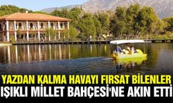 Hafta sonlarının yeni adresi: Işıklı Millet Bahçesi