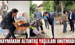 Kula Kaymakamı Altuntaş’tan vefa ziyareti