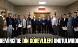Kaymakam Bayram’dan din görevlilerine anlamlı ziyaret