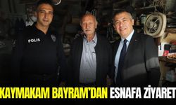 Kaymakam Fatih Bayram’dan esnafa cuma ziyareti