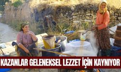 Denizli'de hummalı çalışma: Kazanlardan kapış kapış gidiyor