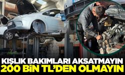 Soğuk Hava Öncesi Araç Sahiplerine Kışlık Bakım Uyarısı: 5 Bin TL'den Kaçarken 200 Bin TL'lik Olmayın
