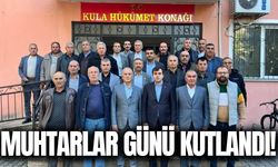 Kula’da Muhtarlar Günü Törenle Kutlandı
