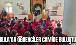 Kula’da öğrenciler 'Cami-Çocuk Buluşması’nda bir araya geldi!