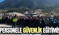 Manisa Büyükşehir personeline jandarmadan güvenlik eğitimi!