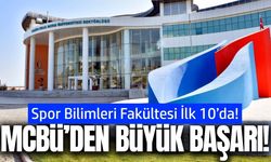 Manisa CBÜ Spor Bilimleri Fakültesi İlk 10’da Yer Aldı!
