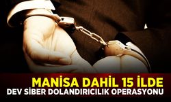 Manisa’da dolandırıcılık operasyonu: 26 tutuklama!