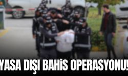 Manisa dahil 33 ilde yasa dışı bahis operasyonu!