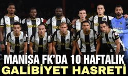 Manisa FK’da galibiyet hasreti süruyor
