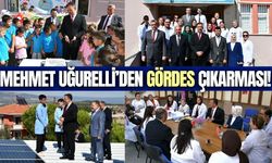 Mehmet Uğurelli Gördes’te eğitim çalışmalarını yerinde inceledi