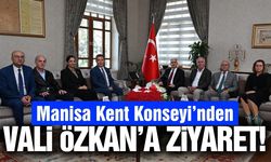 Manisa Kent Konseyi’nden Vali Özkan’a ziyaret