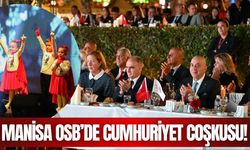 Manisa OSB’de Cumhuriyet coşkusu: Hakan Aysev sahne aldı