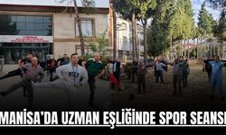Manisa'da vatandaşlar sağlık için bir araya geldi!