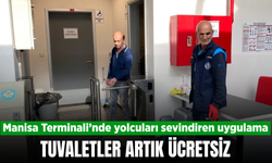 Manisa Terminali’ndeki tuvaletler yenilendi: Ücret kaldırıldı
