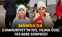 Manisa’da Cumhuriyet’in 103. yılına özel 103 bere!