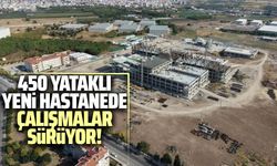 Manisa’da 450 yataklı yeni hastanenin inşaatı sürüyor