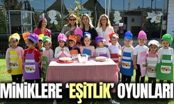 Manisa’da çocuklar eşitliği oyunlarla öğrendi