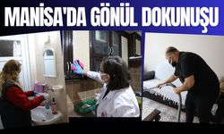 Manisa'da yaşlı ve engelli vatandaşların evleri pırıl pırıl oluyor