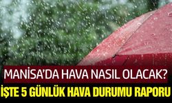 Manisa’da hafta sonu hava nasıl olacak?