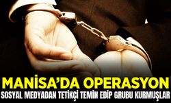 Manisa'da "Beratcan Gökdemir suç örgütü"ne yönelik operasyon!