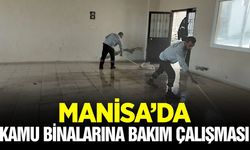 Manisa'da ortak alanlara kapsamlı bakım