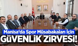 Manisa’da spor müsabakalarında güvenlik seferberliği
