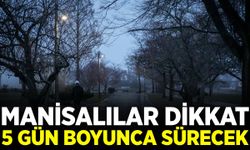 Manisa’da sağanak yağış alarmı: 5 gün boyunca sürecek