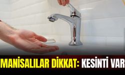 Manisalılara uyarı: MASKİ SMS ile duyurdu