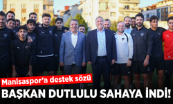 Başkan Dutlulu’dan Manisaspor’a ziyaret