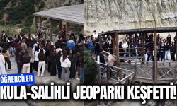 MCBÜ öğrencileri Kula’nın jeolojik ve kültürel mirasını keşfetti