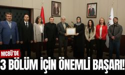 MCBÜ’de 3 bölüm MÜDEK akreditasyonu aldı