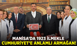 Manisa’da 1923 örgü motifiyle Türk bayrağı hazırlanıyor