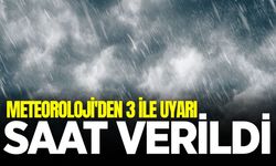 Meteoroloji’den kuvvetli yağış ve sel uyarısı