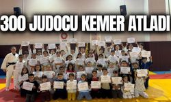 Salihli'de 300 judocu üst kemer için ter döktü!