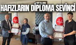 Salihli’de hafızlık belgeleri sahiplerini buldu